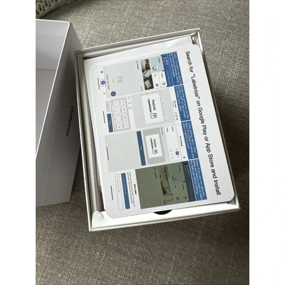 Polono Portable Thermal Label Maker 2